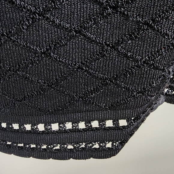 Guess Bandage Crop Top with Matching Skirt | Black | Large - Picture 9 of 9